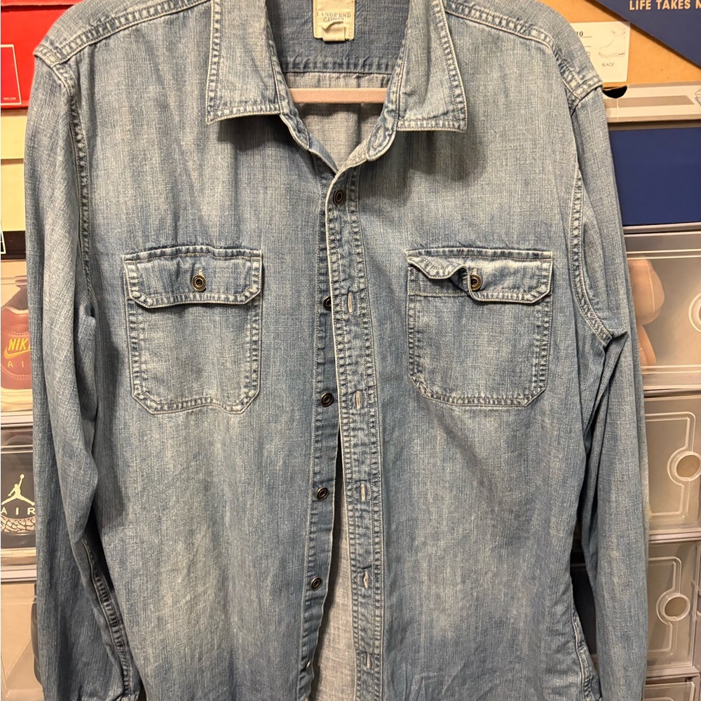 Light Blue Denim Shirt